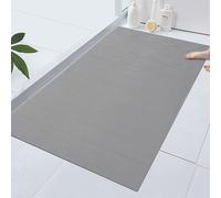 58×32 Inches Extra Large Shower Mat, Anti Slip Bathtub Mat for Tub & Shower,Quick-Dry PVC Shower Stall Mat for Bathroom