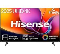58" HISENSE A6Q LED 4K HDR Smart TV with Freely - 58A6QTUK, Black