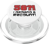 58?! I Demand A Recount Funny 58th Birthday PopSockets PopGrip for MagSafe