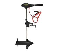 58 LBS Thrust Electric Outboard Motor, 12V Electric Boat Engine, Short Shaft Boat Engine, with Telescopic Handle & LED Battery Indicator, for Inflatable Boats, Fishing Boats, Dinghies, Kayaks