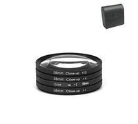 58 mm Close-Up Filter Set +1+2 +4 +10 Macro Lens Close Up 58 mm