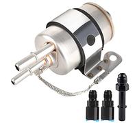 58 PSI Fuel Filter Regulator Kit for LS Swap EFI Conversion, Replacement for Chevrolet Chevy Fuel Filter Pressure Regulator with AN-6 3/8'' 5/16'' EFI Inlet Outlet Return Fuel Rail Adpater Fittings