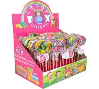 58 x Kids Party Bag Sweets Lollies Spiral Rainbow Unicorn Lollipop Candies 5-8 Different Shapes Kids Sweet Candy Gifts for Children