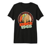 58 Years Getting There Slowly Since 1968 58th Birthday Sloth Premium T-Shirt