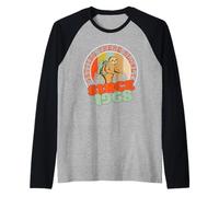 58 Years Getting There Slowly Since 1968 58th Birthday Sloth Raglan Baseball Tee