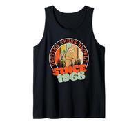 58 Years Getting There Slowly Since 1968 58th Birthday Sloth Tank Top