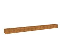 vidaXL Garden Raised Bed, Outdoor Planter for Patio Balcony Yard, Planter Pot for Vegetable Fruit, Flower Bed Plant Stand, Corten Steel