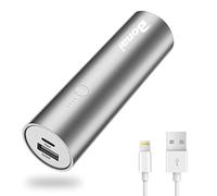 5800mAh Portable Charger For iPhone With Charging Cable, BONAI Portable Phone Charger Power Bank For iPhone 11 12 13 Max/Pro/XR/X/8/7/6/Plus(Silver)