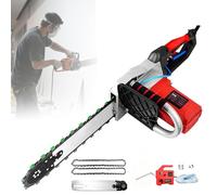 5800W/6500W Heavy-Duty Electric Concrete Chainsaw 35/48cm Cutting Depth Wall Cutter with Water-Cooled Wet Cutting & Dust Suppression for Reinforced Concrete Steel Bars Pavement Marble 480