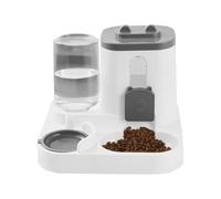 580g Dog Feeder - 2200ml Automatic Feeder Food Dispenser | Hygiene Dog Food Bowl, Large Treat Dispenser For Cats, Double-function Feeding Supplies, 800ml Cat Feeding, Medium Pet Feed For Home Indoor