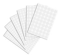 580Pcs 12mm/15mm/21mm White Map Screw Hole Covers Stickers Self-Adhesive Screw Hole Stickers White Screw Hole Covers for Furniture Cabinet Shelve Plate (108Pcs 21mm/192Pcs 15mm/280Pcs 12mm)