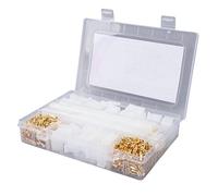 580Pcs 2.8Mm Wire Connector Kit, Electrical Terminal Set, Insulated Nylon Casing, Male Female Plug Header, with Storage Case, for Auto Marine Wiring, Quick Crimp Design