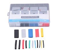 580PCS Heat Shrink Tubing Electrical Wire Cable Wrap Assortment Sleeving Tube Insulated Sheathed Heat Shrink Tubing Kit Cable Tube Electronic DIY Kit