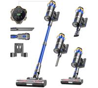 580W Cordless Vacuum Cleaner 65Mins Self-Standing OLED Touch for Pet & Carpet
