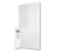 580W White Quartz Glass Wi-Fi Far Infrared Panel Heater, Electric Heater, Energy Efficent Wall Mounted Indoor Living Room Bedroom, Bathroom IP54 Splash Proof