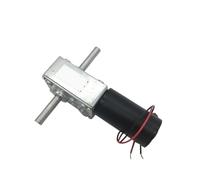 5840-31ZY 12V/24V DC Gear Motor, Worm Gear Motor With Double Shaft Motors Reversed Self-lock Motor(12v 27rpm)