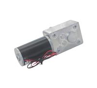 5840-31ZY 12V 24V DC Worm Gear Motor Self-lock High Torque 3.4-70kg Motor for Curtain Machine Home Equipment for Boat, Car, Fan, Home Appliance(260 RPM,12V)