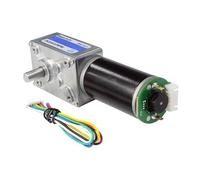 5840-31zy DC 12V 24V HIgh Torque All Metal Worm Gear electronic starter With Encoder MQXFCZUX(27rpm,24V)
