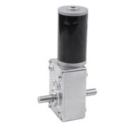 5840-31ZY DC Worm Gear Motor, Double Shaft, High Torque 70KG, Adjustable Speed, Forward Reverse, Self-Locking, 12V-24V (7rpm 12V)
