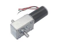 5840-31zy Double Shaft High Torque Self Locking Worm Geared Motor 1Pcs(Size:12v 12rpm Color:Package A)(Package C,24v 7rpm)
