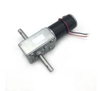 5840-31zy Double Shaft Motor 24V DC Worm Geared Motor 4V DC Reducer Motors High Torque 1Pcs(27RPM_24V)