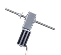 5840-31ZY M8 180mm Double Threaded Shaft 12-470RPM Reversible Adjustable Speed Self Lock 12V 24V DC Worm Geared Motor(AA,470 RPM,24V)
