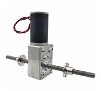 5840-31ZY M8 180mm Double Threaded Shaft 12-470RPM Reversible Adjustable Speed Self Lock 12V 24V DC Worm Geared Motor(260RPM)