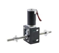 5840-31zy M8 Thread Shaft DC 12V 24V Worm Gear electronic starter electronic starter With Flange & Bracket BIANMTSW(40rpm 10.31kg.cm,12V)