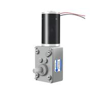 5840-31zy Max 70KG.CM High Torque Electric Motor With Reduction Gear DC 12 Volt 24 Worm 1Pcs(Motor with bracket,80rpm,24V)