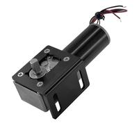 5840-31ZY Miniature DC Geared Motor 12V 24V High Torque 90° Right Angle Worm Gear Turbo Adjustable Speed Motor 7RPM~470RPM 4058(Motor and Bracket,12RPM,DC24V)