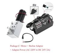 5840-31ZY Reduction Gear electronic starter 12V24V 7RPM-470RPM Large Torque High Power 2-70kg Worm Gear electronic starter AUOQKQUT(12V 27RPM,Package B)
