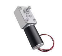 5840-31ZY Turbo Worm Encoder DC Reduction Motor Self Locking Speed Control Small 12V24V 1Pcs(16RPM,12V)