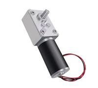5840-31ZY Turbo Worm Encoder DC Reduction Motor Self Locking Speed Control Small Motor 12V24V 1Pcs(53RPM_24V)