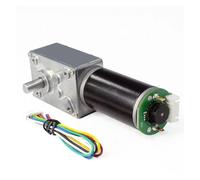 5840-31ZY turbo worm encoder gear electronic starter 12V 24V drying rack electronic starter metal gear forward and reverse MQXFCZUX(40RPM,24V)