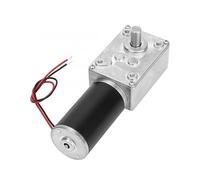 5840-31ZY Worm Gear DC Gear electronic starter 12v24v 7RPM-470RPM Adjustable Speed Reverse Self-Locking High Torque Double Shaft Gear electronic starter MQXFCZUX(80RPM,24V)