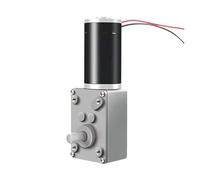 5840-31ZY Worm Gear DC Gear Motor 12v24v 7RPM-470RPM Adjustable Speed Reverse Self-Locking High Torque Double Shaft Gear Motor(27RPM_2)