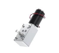 5840-31ZY Worm Gear DC Gear Motor 12v24v 7RPM-470RPM Adjustable Speed Reverse Self-Locking High Tq Double Shaft Gear Motor(12V 40RPM_BRACKET MOTOR)