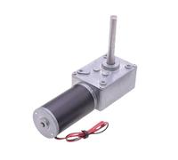 5840-31ZY Worm Gear DC Gear Motor 6V~24V Super Self-Locking Forward And Reverse Speed Control Shaft Length 51MM Brushed Motor(80rpm,24V)