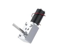 5840-31ZY Worm Gear DC Gear Motor 6V~24V Super Self-Locking Forward And Reverse Speed Control Shaft Length 51MM Brushed Motor(24V 40RPM_SINGLE MOTOR)