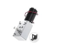 5840-31ZY Worm Gear electronic starter DC 12V 24V 7RPM~470RPM Slow Speed Adjustable Miniature Small electronic starter High Torque High Power MQXFCZUX(12V 27RPM,Bracket Motor)