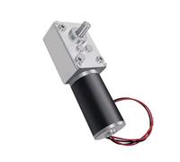 5840-31ZY Worm Gear Encoder DC Reduction Motor self-Locking Speed Regulation Small 12V24V(12v 27rpm)