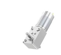 5840-555 Dual Shaft Worm Gear DC Geared electronic starter 12V24V Low RPM Speed Control Metal Gear Self-Locking electronic starter EKFBQBGW(40RPM,24V Bracket Motor)