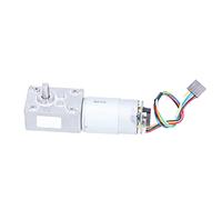 5840-555 Gear Motor DC 24V 260RPM - Self Locking Speed Reduction Motor with Encoder - High Torsion Industrial Drive with Metal Gears and 8mm Shaft for Automation (470RPM DC24V)