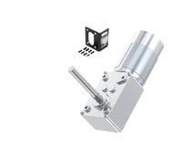 5840-555 Miniature Brushed DC Motor 12V24V Unidirectional Long Axis D Axis Forward And Reverse Switching Speed Regulating Motor(470RPM_12V SINGLE MOTOR)