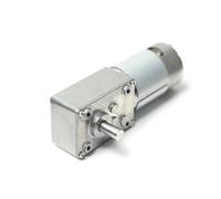 5840-555 permanent magnet brush DC deceleration electronic starter 12V24V turbo worm low speed adjustable large torque self-locking IINKUEYK(24V,12V-27 RPM)
