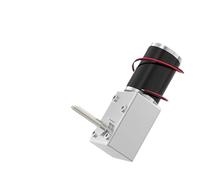 5882-45zy Extended Shaft Worm Gear DC Self-Locking Geared electronic starter High Torque 12V 24V Forward/Reverse electronic starter CZAOINCU(12RPM,12V)