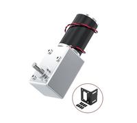 5882-50ZY Turbo Worm DC Gear electronic starter 12V24V Forward And Reverse 1.5RPM~440RPM High Torque Low Speed Brushed DC electronic starter AUOQKQUT(440RPM_12V SINGLE MOTOR)