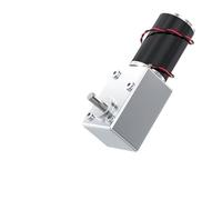 5882-50ZY Worm Gear Motor 12V Forward Reverse Adjustable Speed 1.5-440RPM High Torque Brushed DC 1Pcs(150RPM,12V Bracket Motor)