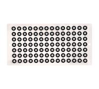 588pcs 3D Scanning Dots, ID 3mm OD 6mm High Precision Adhesive Tracking Markers Reference Points & Diffuse Reflection Targets for 3D Scanners Accessories