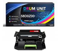 58D0Z00 Drum Unit Compatible for Lexmark MS725dvn MS821dn MS821n MS822de MS823dn MS825dn MS826de MX721ade MX722ade MX722adhe MX822ade MX826ade Printers,150000pages